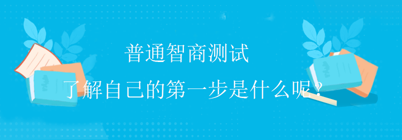 标准智商测试