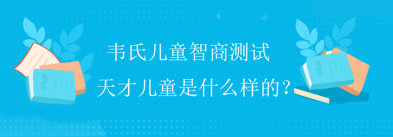 小朋友测智商